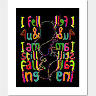 i feel for you and i am still falling popcast Posters and Art